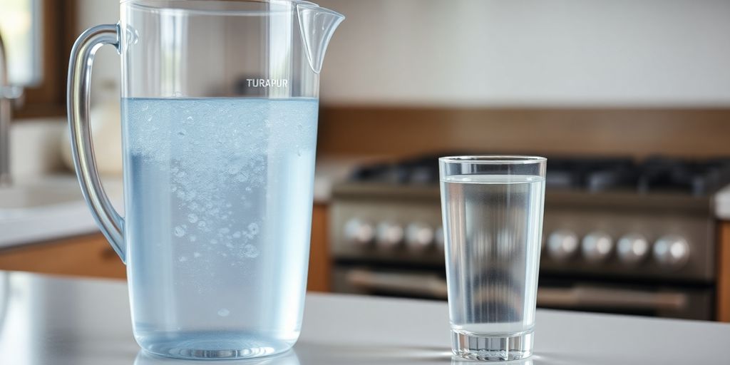 Turapur water pitcher sparkling clean water