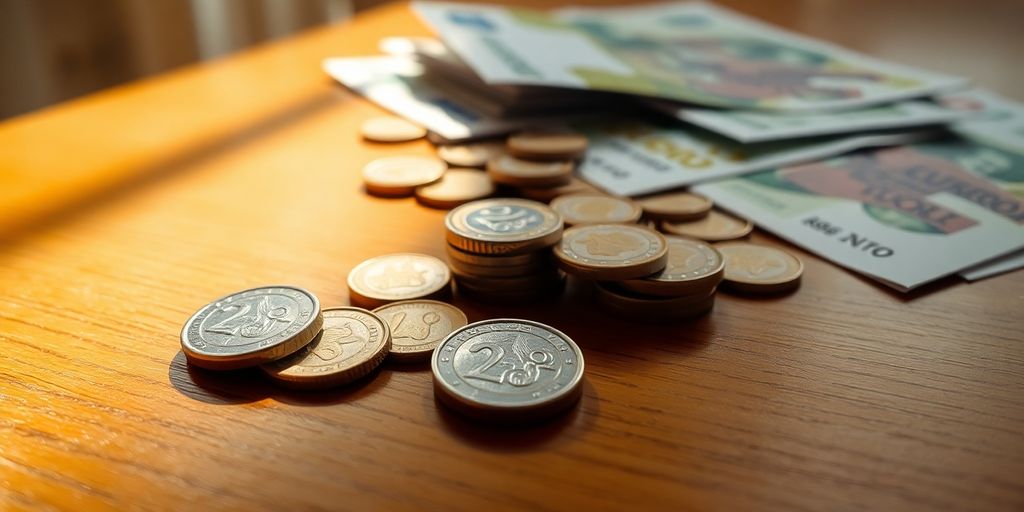 Pièces et billets d'euros