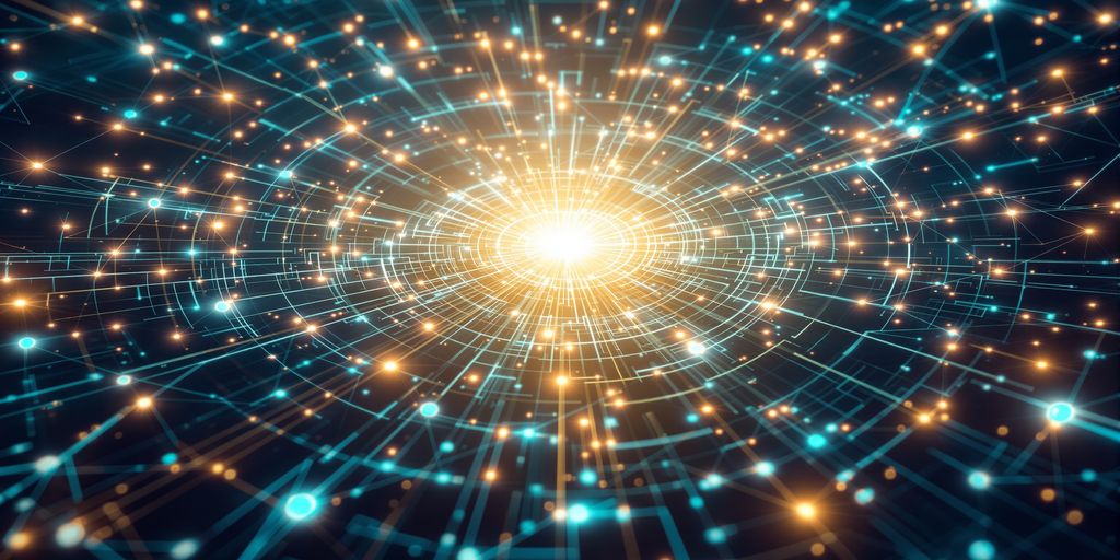 Ethereum cloud mining HashJ abstract digital network.