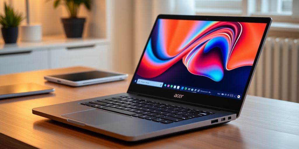 صورة لجهاز كمبيوتر محمول Acer Copilot+ PC