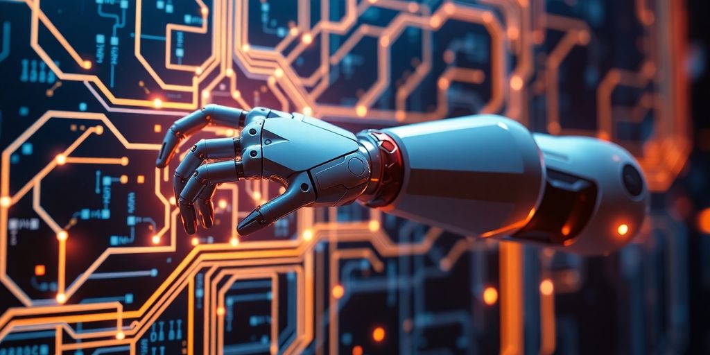 Automated trading bot interface.