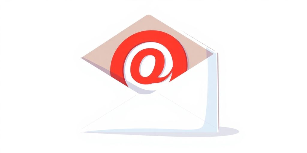 Google Gmail envelope with red M logo.