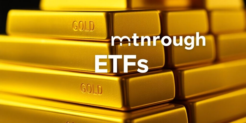 Barres d'or empilées sur un fond sombre.