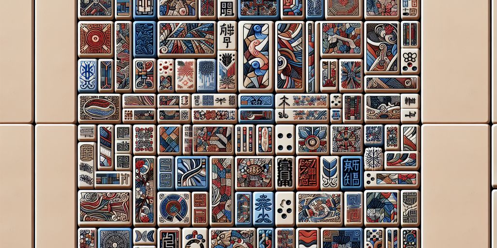 mahjong tiles from around the world