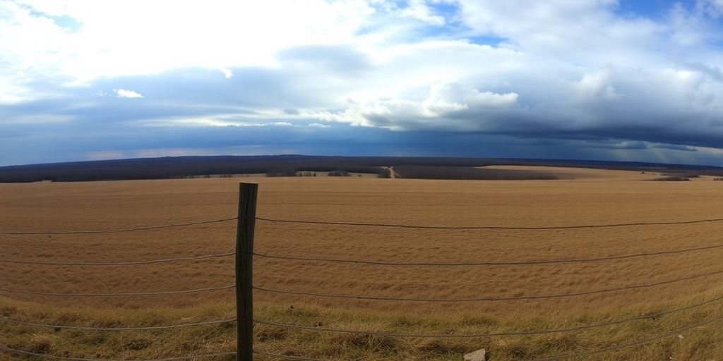 Arkansas land parcel with legal documents.