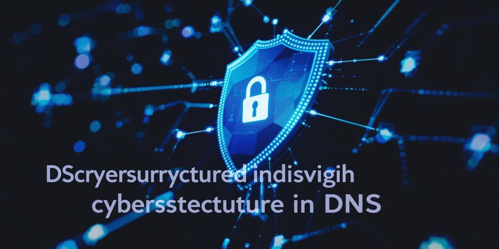 Digital shield with network connections for DNS security.