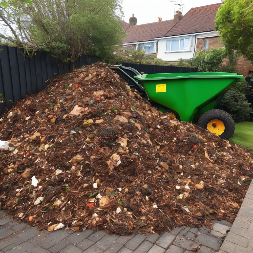 garden waste recycling and mulching