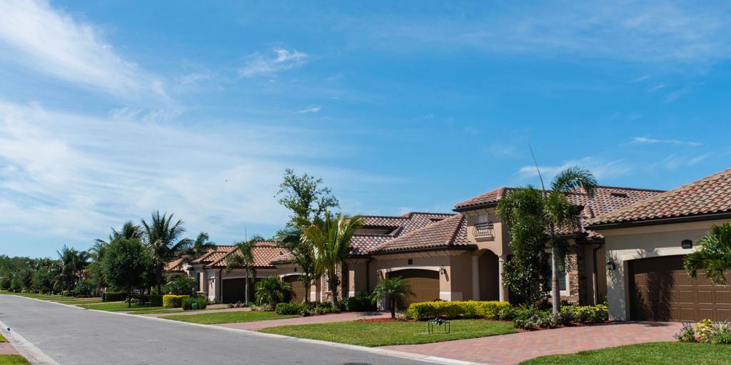 white and brown painted house