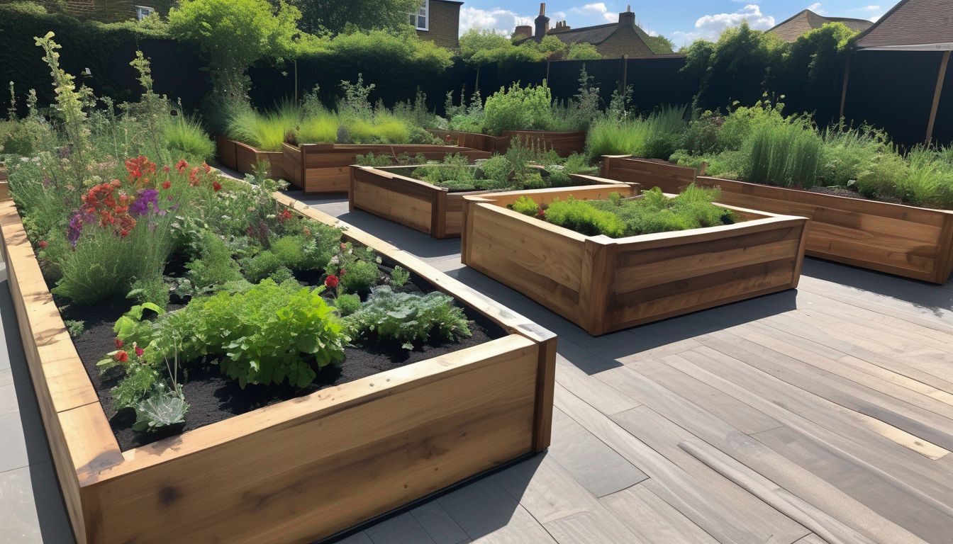 raised garden beds London