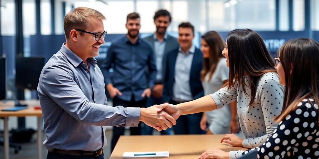 Australian business person partnering with overseas software developers.