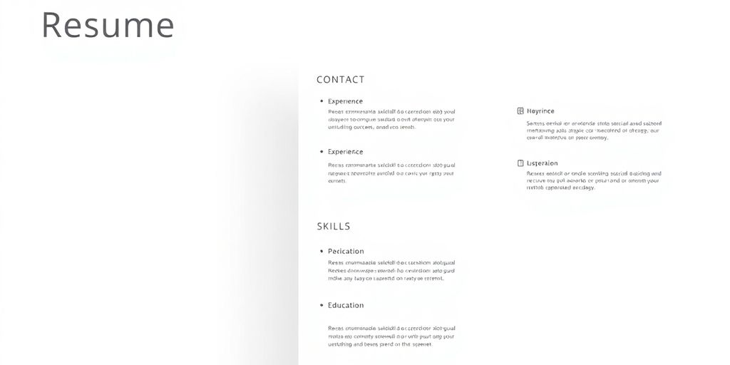 Illustrative hospitality resume examples.