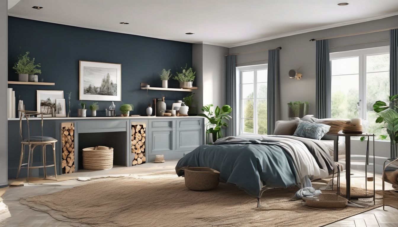 DIY home painting and decoration