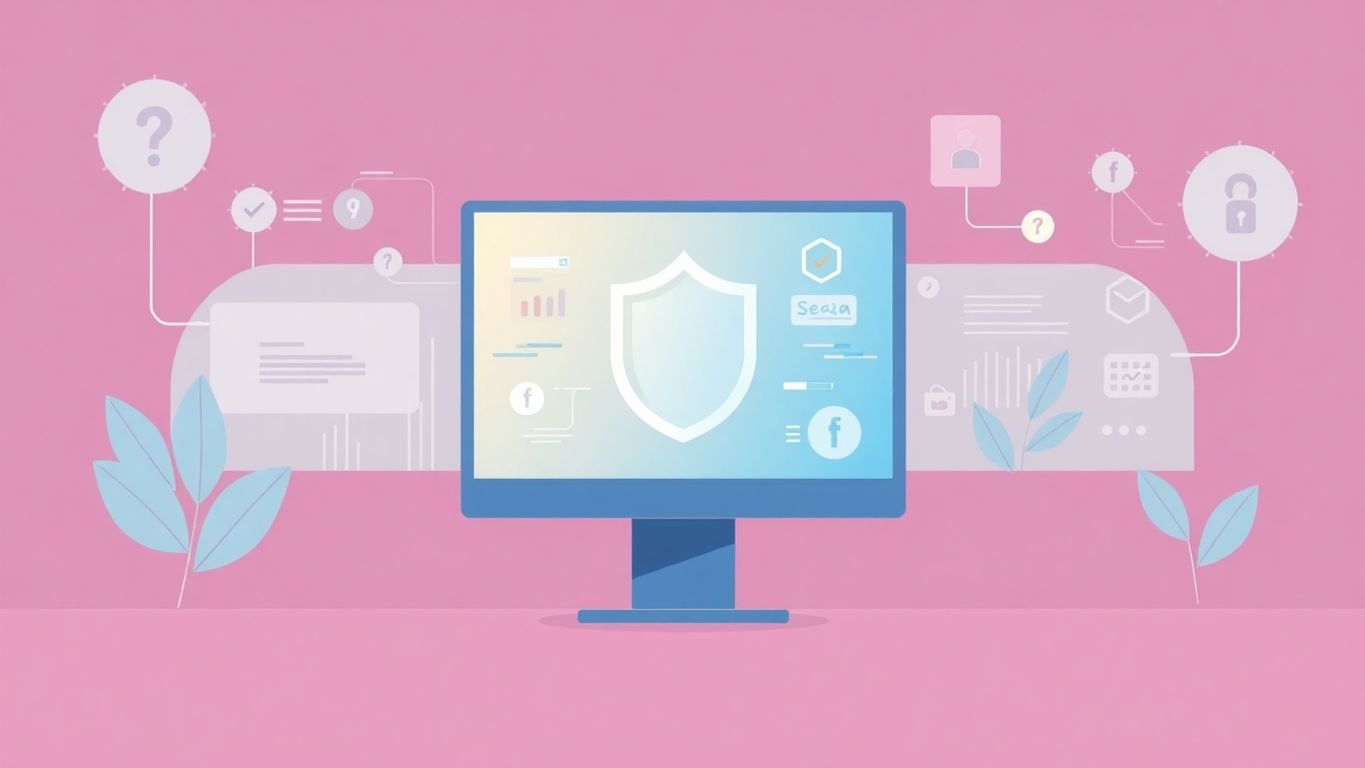 Sikker digitalt miljø med fokus på sikkerhet og personvern.