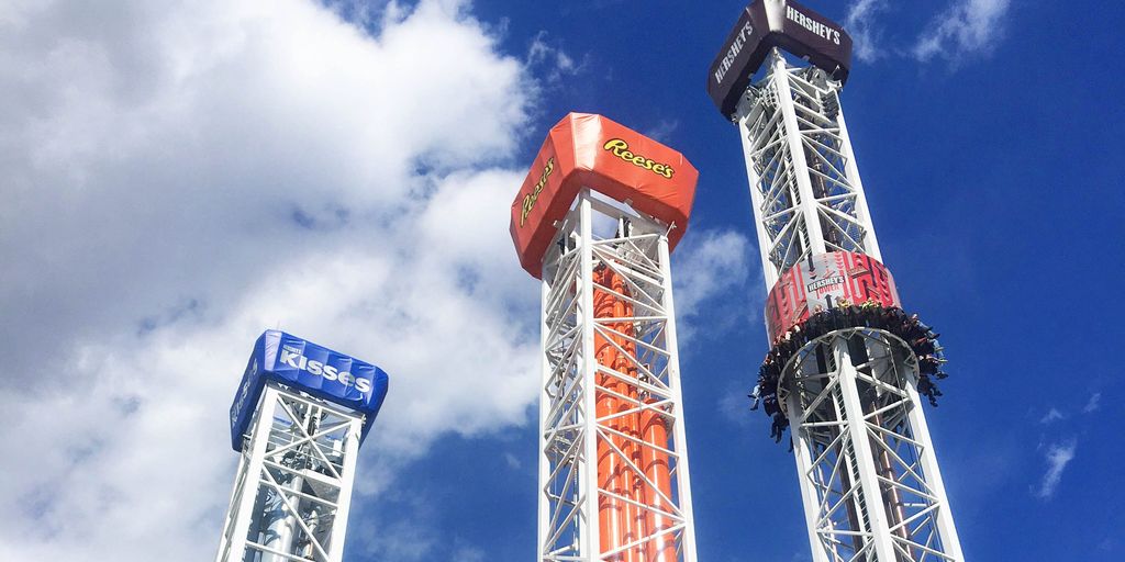 Hershey Park attractions