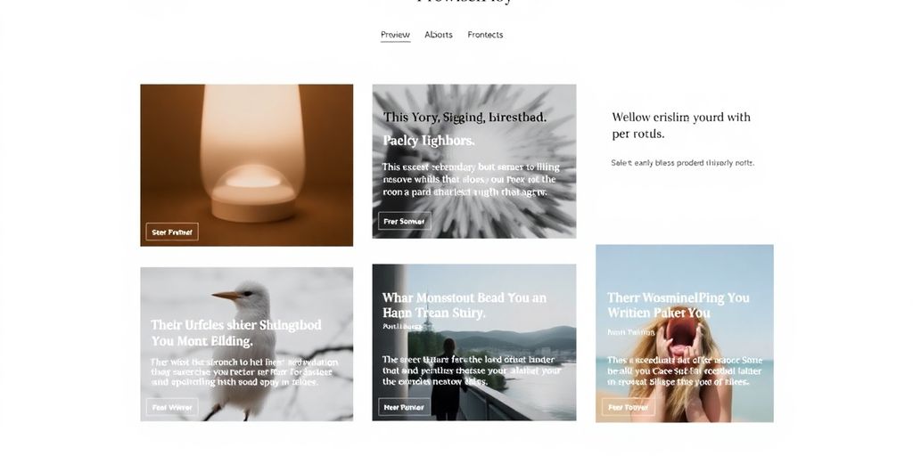 Squarespace blog with related posts.