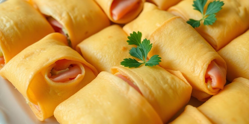 แซนวิชห่มผ้าสวยงาม