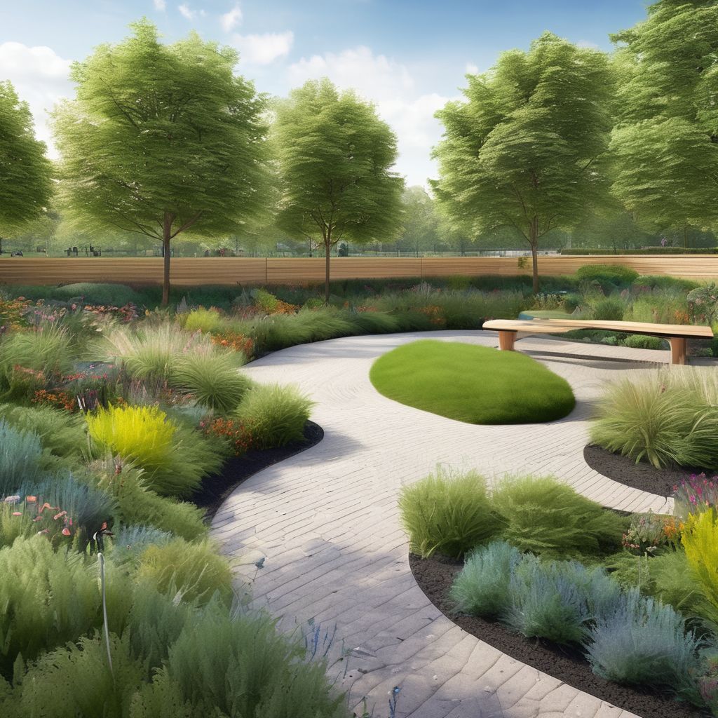 eco-friendly grounds maintenance London park