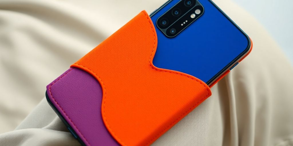 Samsung A16 5G cover in vibrant colours.