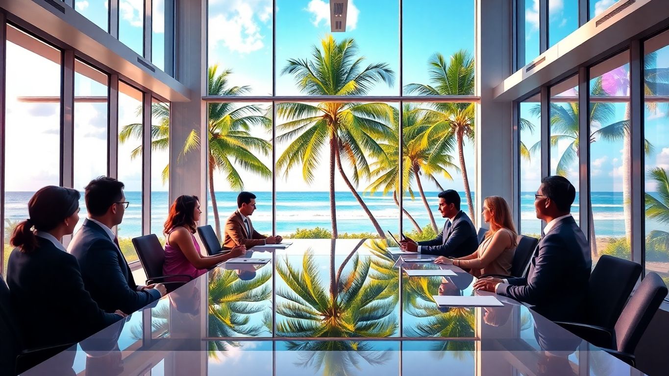 Tropical B2B content marketing strategy.