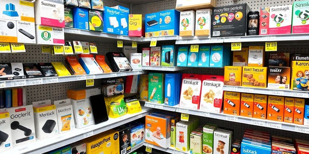 Colorful Amazon products reflecting competitive pricing strategies.