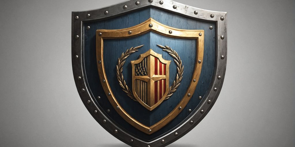 Shield icon for website security and protection