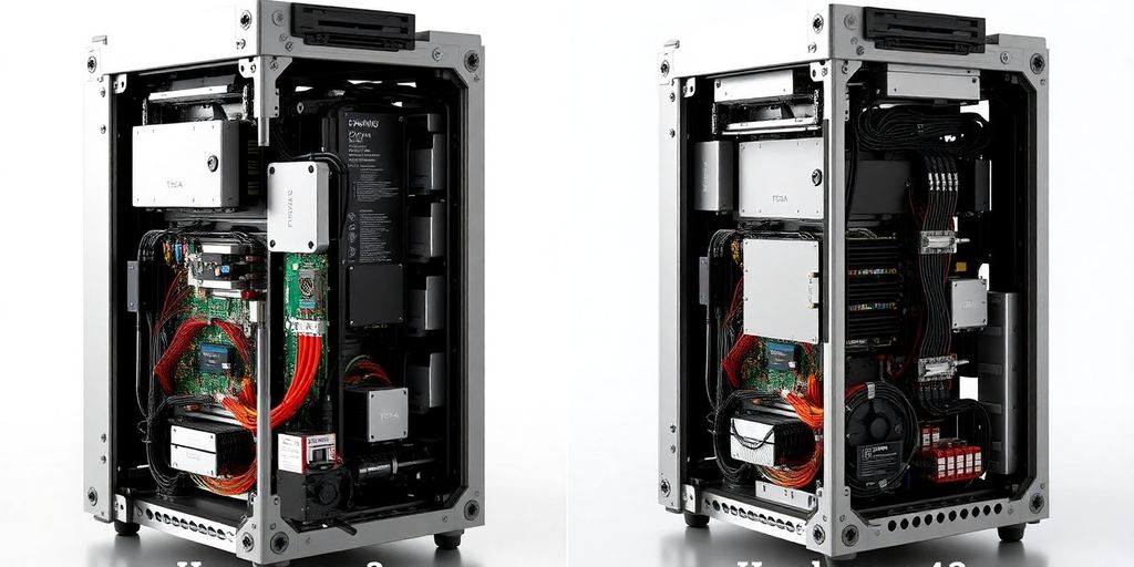 Tesla FSD computers side-by-side.