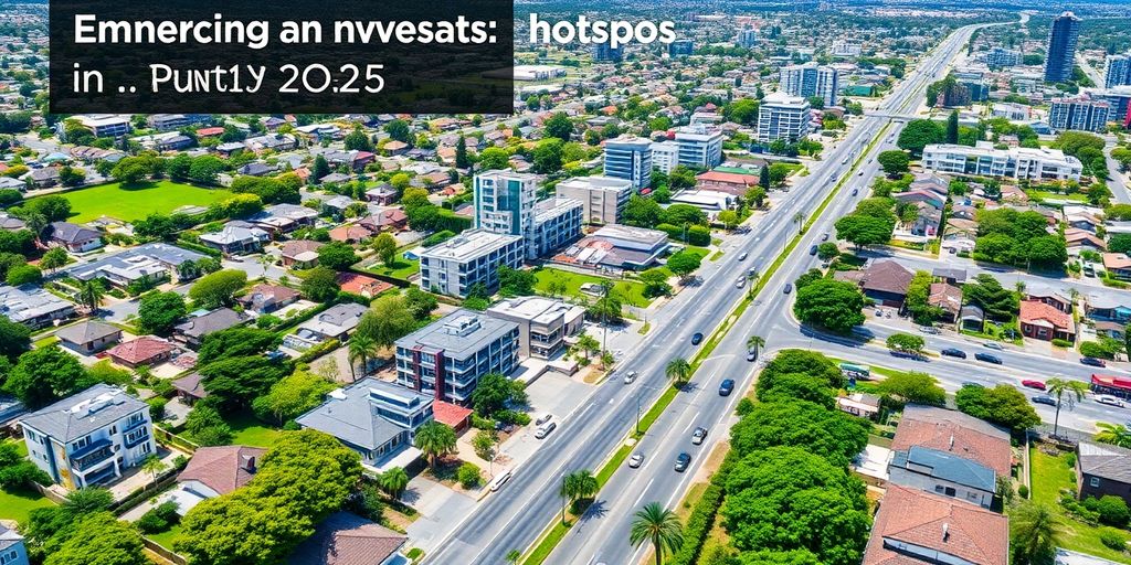 Aerial view of Perth suburbs illustrating investment potential.