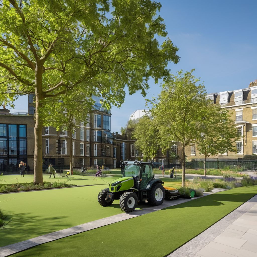 innovative grounds maintenance London park