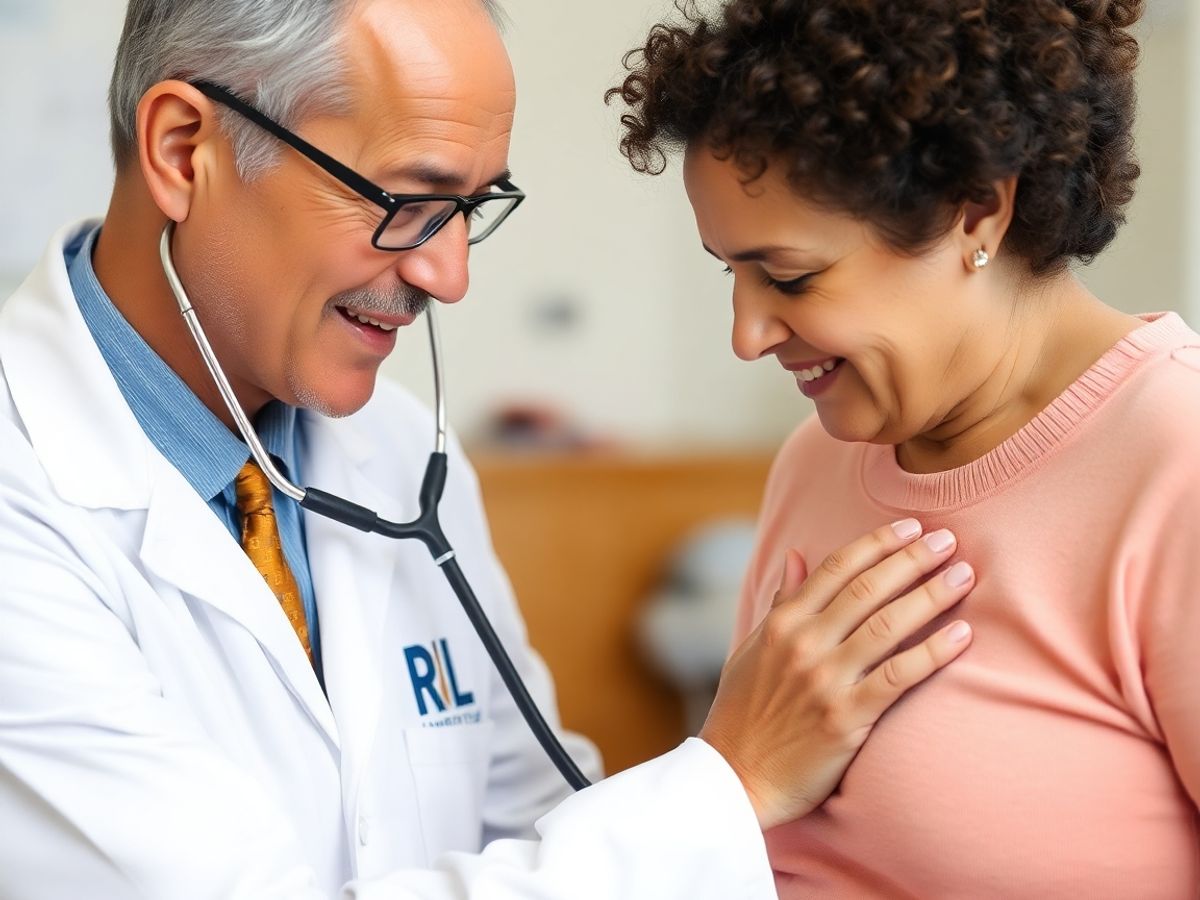 Femeie consultant medic pneumolog