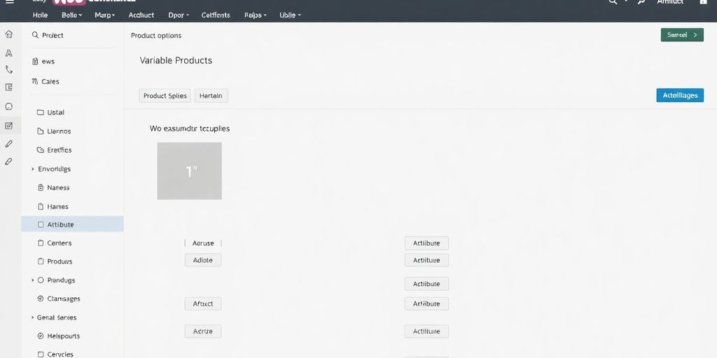 WooCommerce variable product interface with dropdowns.