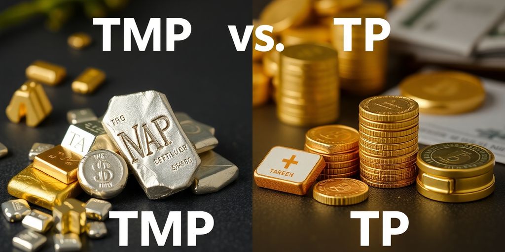 Métaux précieux et symboles de taxes en arrière-plan.