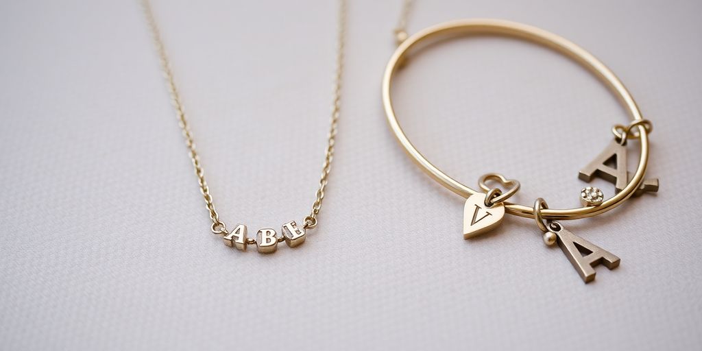 Elegant personalized jewelry for the mother of the bride.