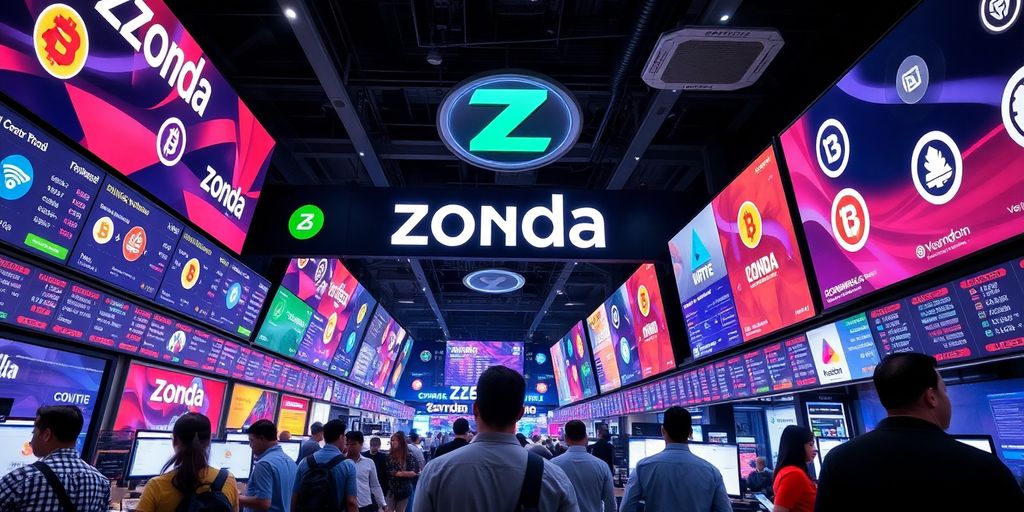 What Is Zonda Crypto? Full Review of this Growing Exchange 4 People trading cryptocurrencies at a lively exchange.