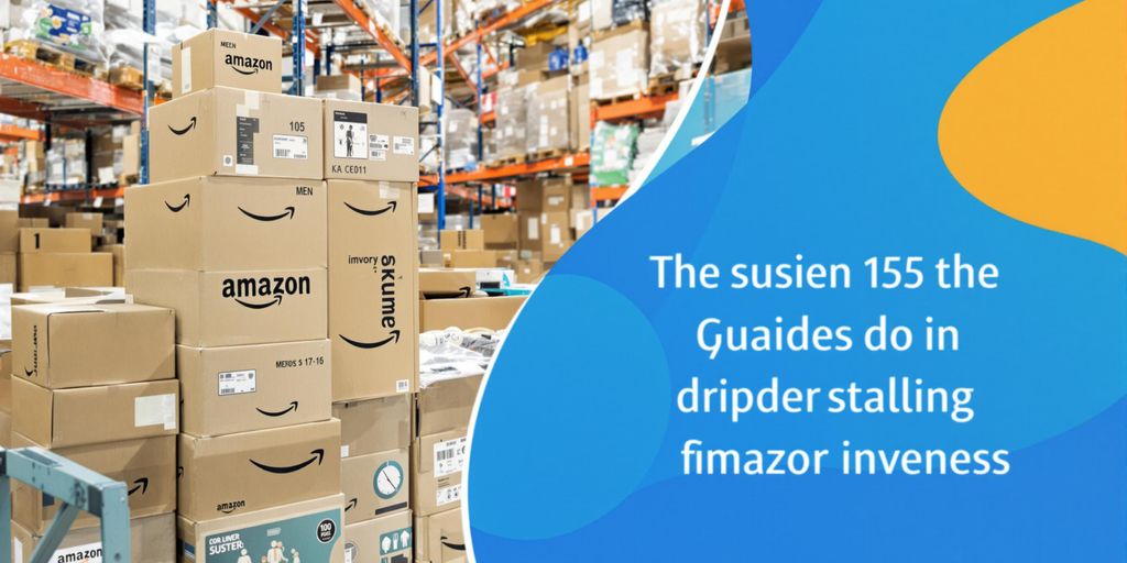 Organized warehouse with stacked boxes representing inventory management.