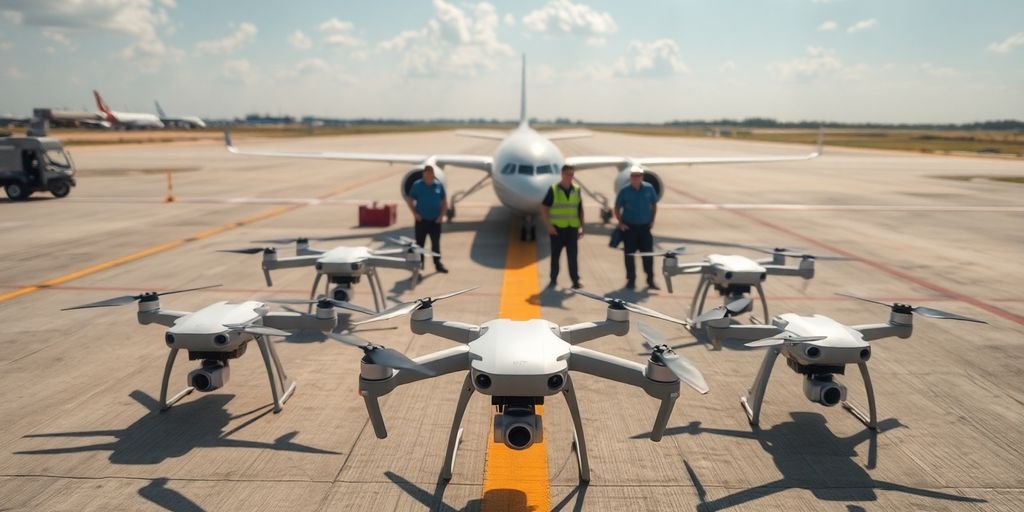 Drones DJI bloqués aux douanes américaines.