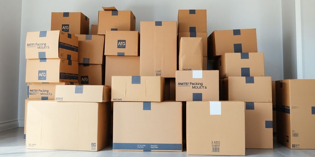 massive cardboard box