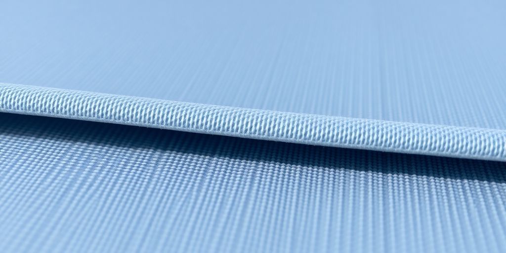 Durable outdoor banner material texture.
