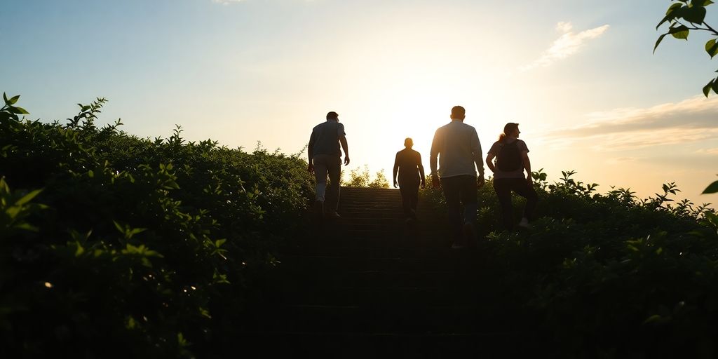 Person achieving success with motivational insights.