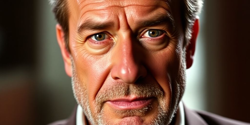 James Caan portrait capturing his charismatic expressions.