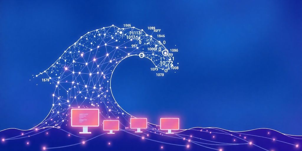 Digital wave impacts website