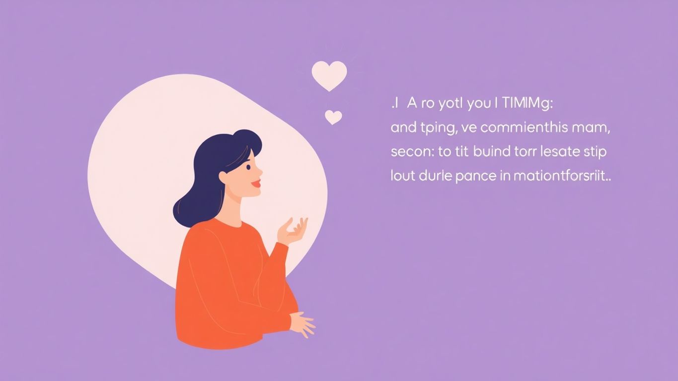 To personer som snakker sammen i myke farger.