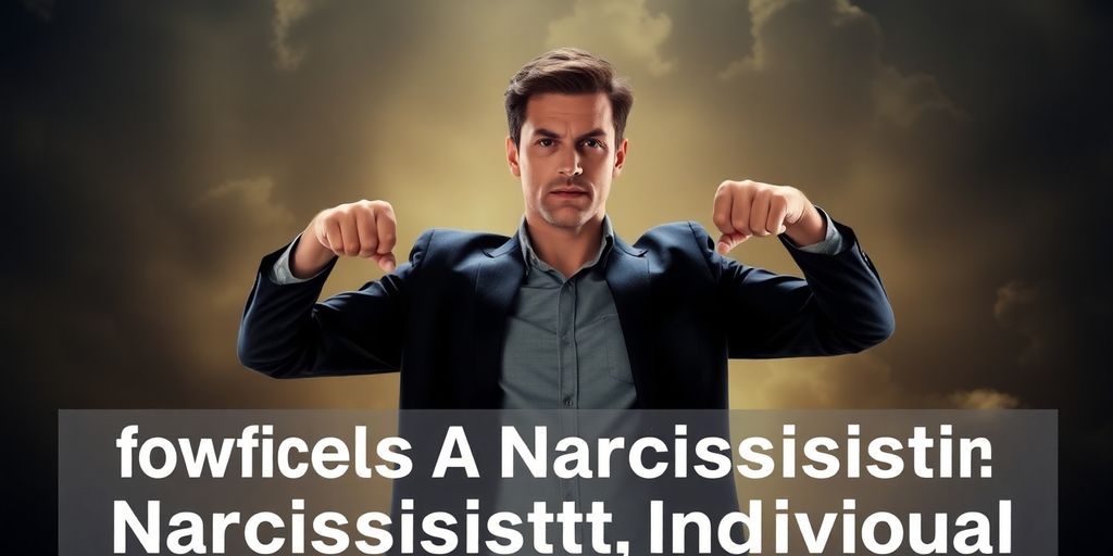 Person steht selbstbewusst gegen dramatischen Hintergrund.