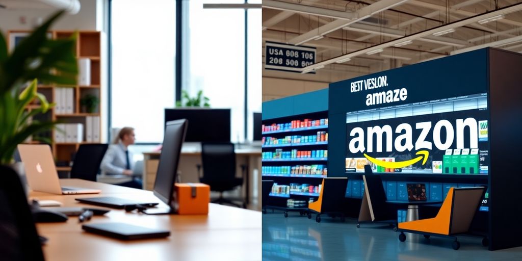 Dual workspace and marketplace for Amazon sellers.