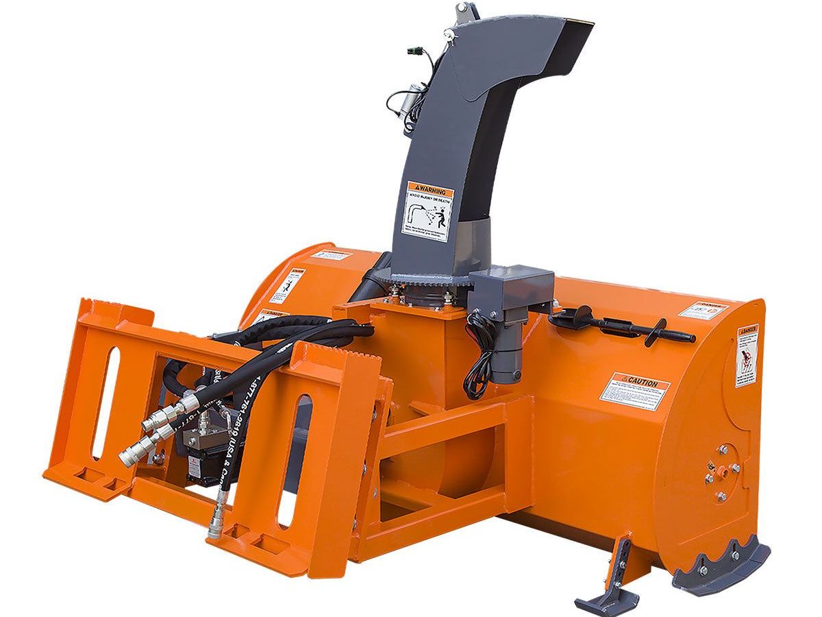 Safety Tips for Using a Skid Steer Snow Blower