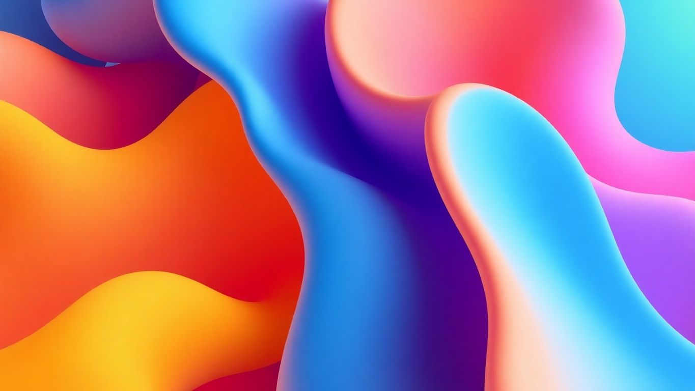 Solana DEX trading platforms with vibrant abstract elements.