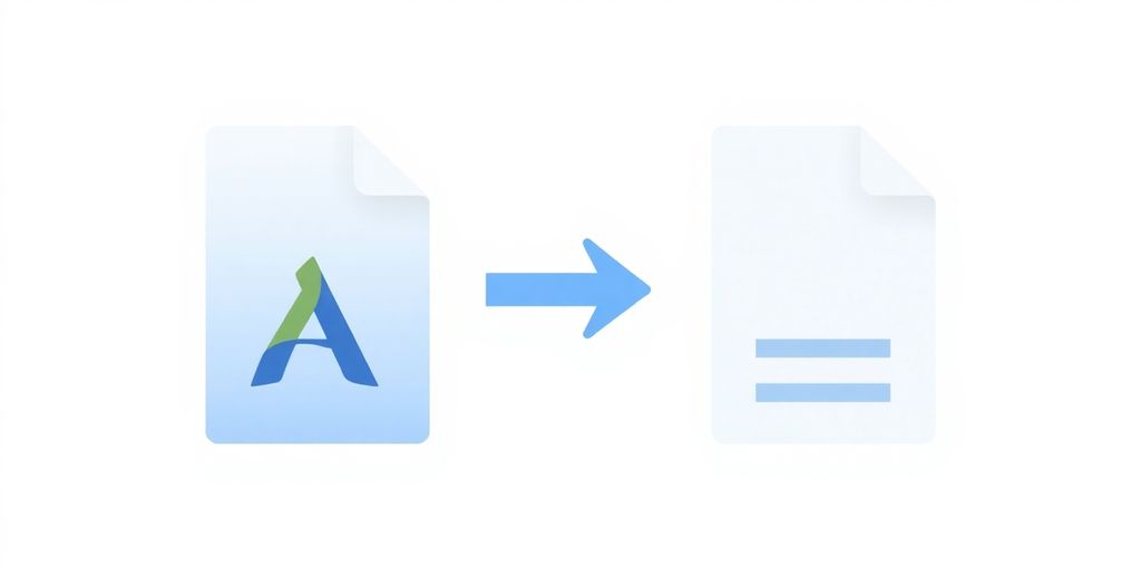 SRT to VTT file conversion process.