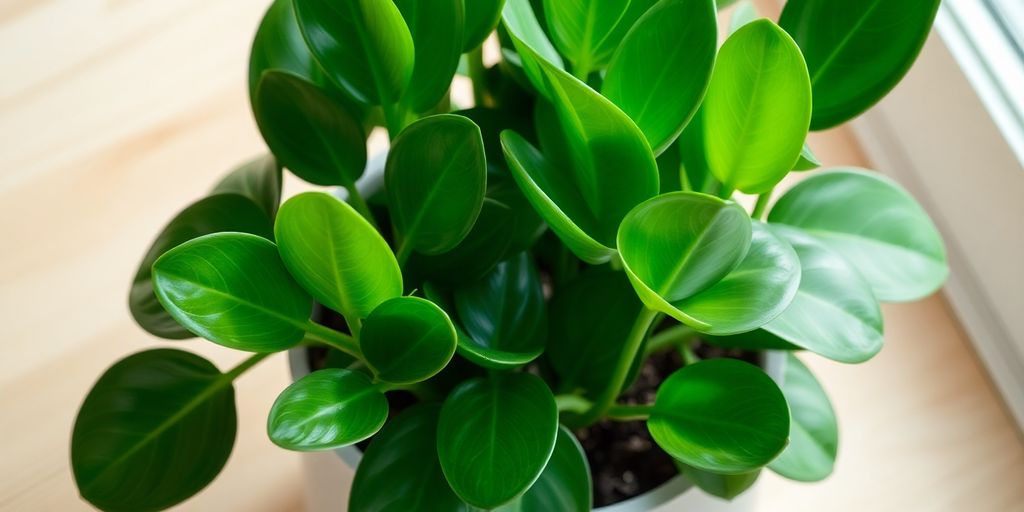 Lush green ZZ Plant in a stylish pot.