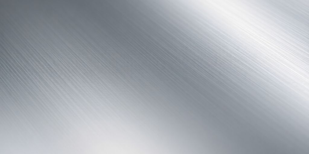 Surface en titane brillant et résistant à l'oxydation.