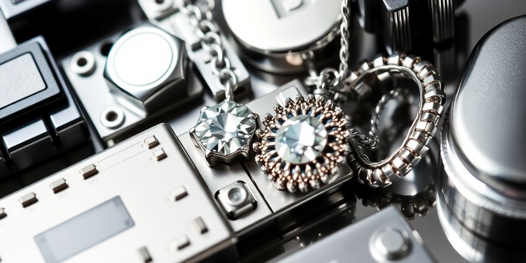 Applications industrielles de l'argent dans divers secteurs.