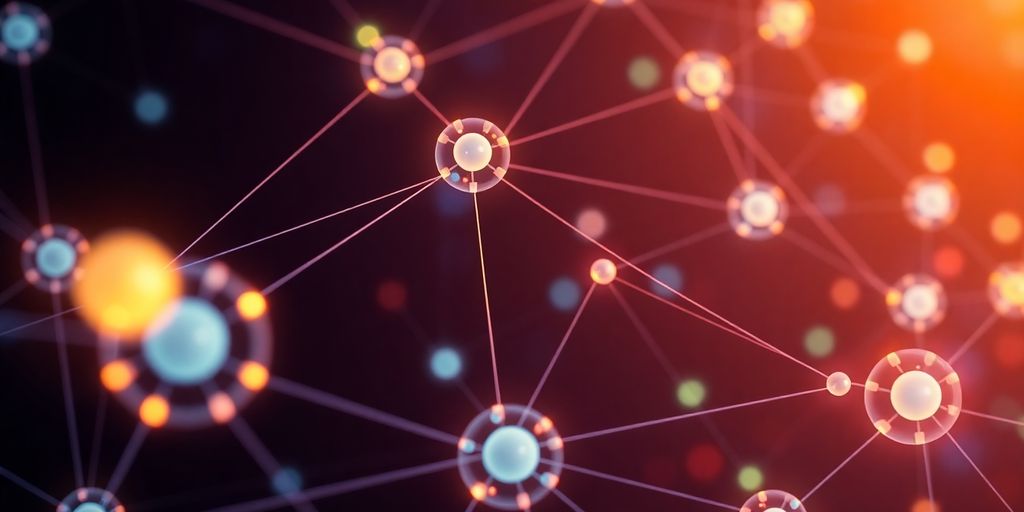 IPFS Blockchain Use Cases That Could Redefine the Web 3 Interconnected nodes and glowing lines on a dark background.